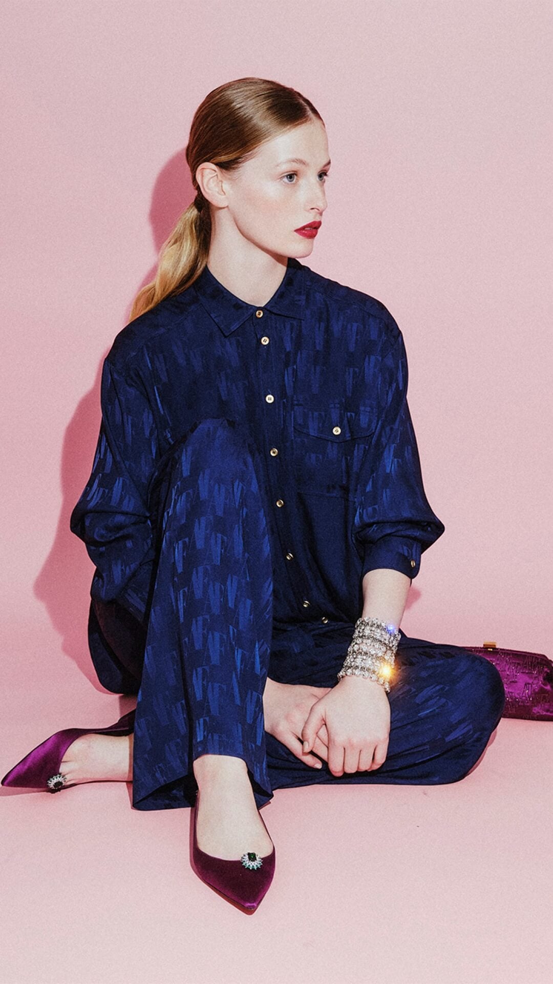 フィロソフィーアルベルタフェレっティ PHILOSOPHY DI ALBERTA FERRETTIシープスキン切り絵風コート JK0