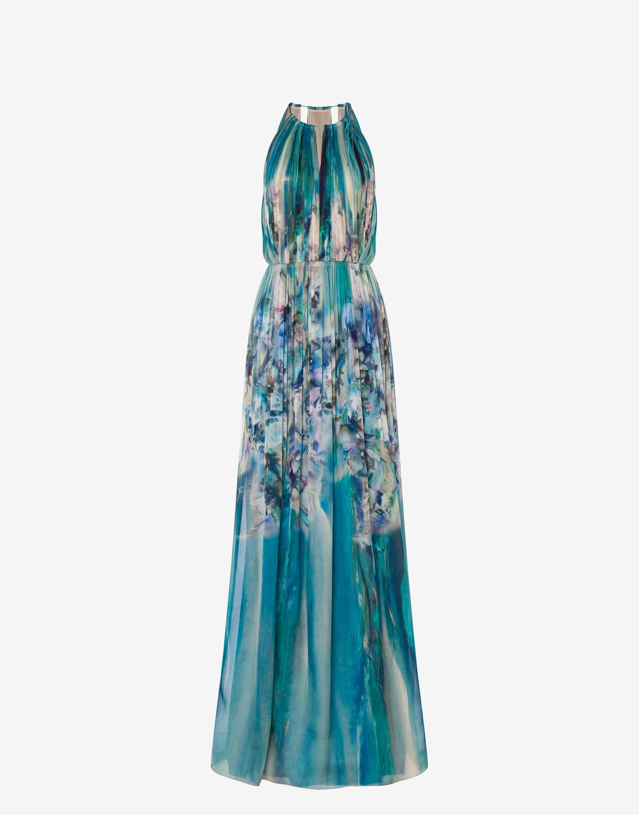badgley mischka water lilies maxi dress Jewel Women's Natasha Strapless Jacquard creating a flattering Bridesmaids | TickledPinkBridal