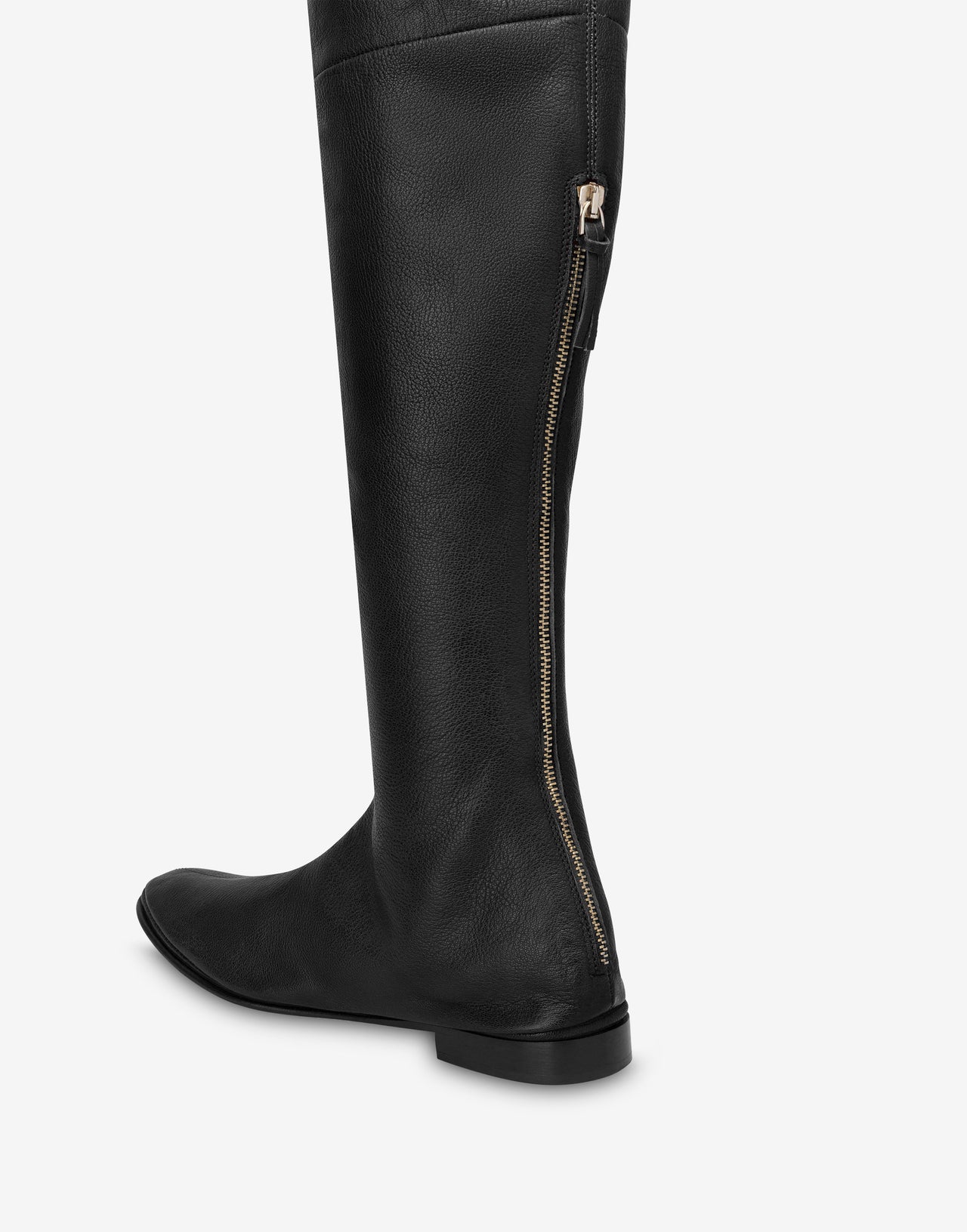 Botas altas de piel Negro Alberta Ferretti Boutique Online 3