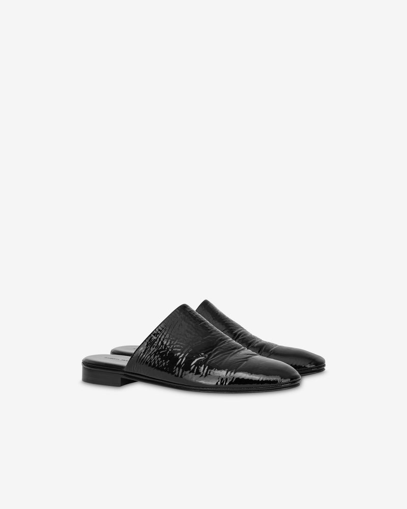 Patent leather Slipper Black Alberta Ferretti Boutique Online 0