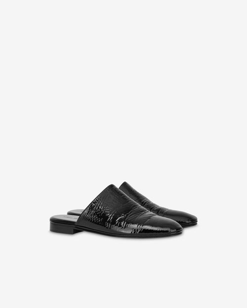 Patent leather Slipper Black Alberta Ferretti Boutique Online 0