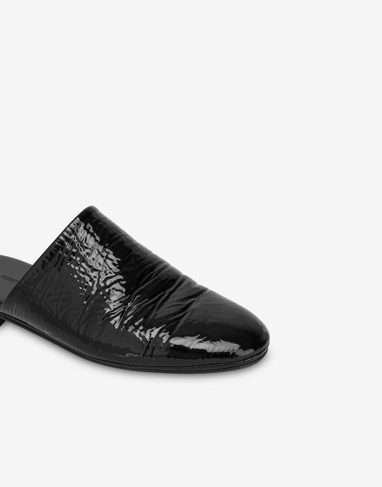 Patent leather Slipper Black Alberta Ferretti Boutique Online 3