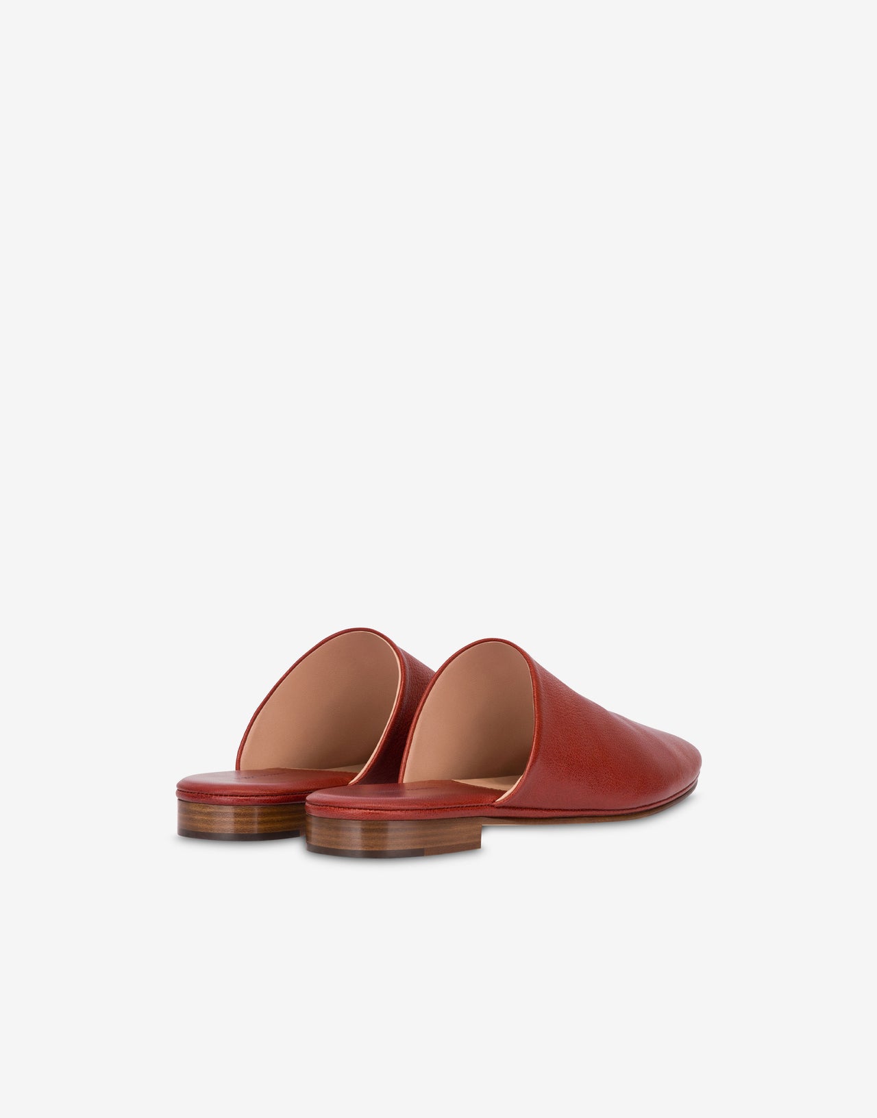 Slipper de cuero Marrón Alberta Ferretti Boutique Online 2