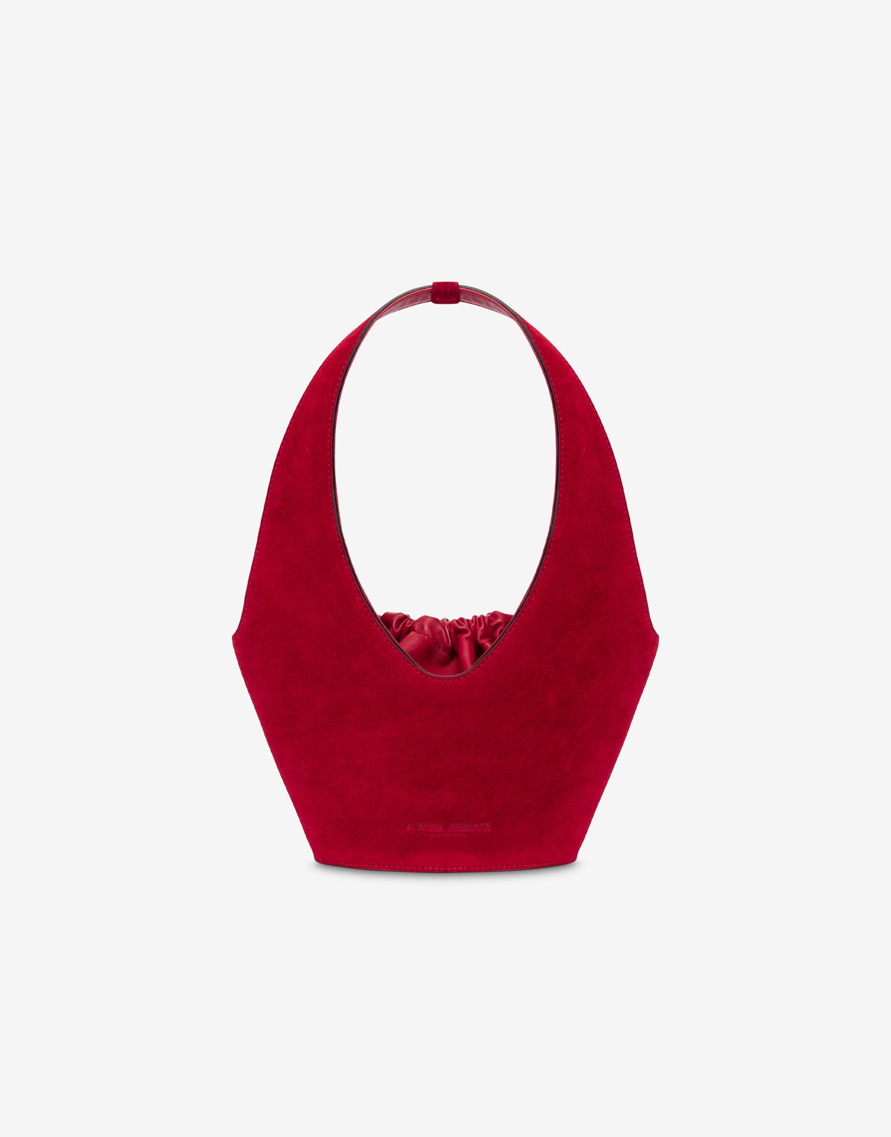 Suede medium bag Red Alberta Ferretti Boutique Online 2