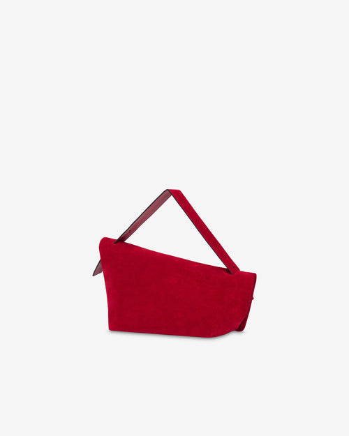 Soft suede bag Red Alberta Ferretti Boutique Online 1