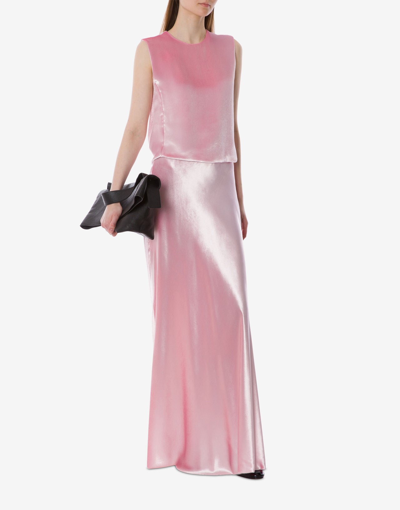 Long velvet skirt Pink Alberta Ferretti Boutique Online 2