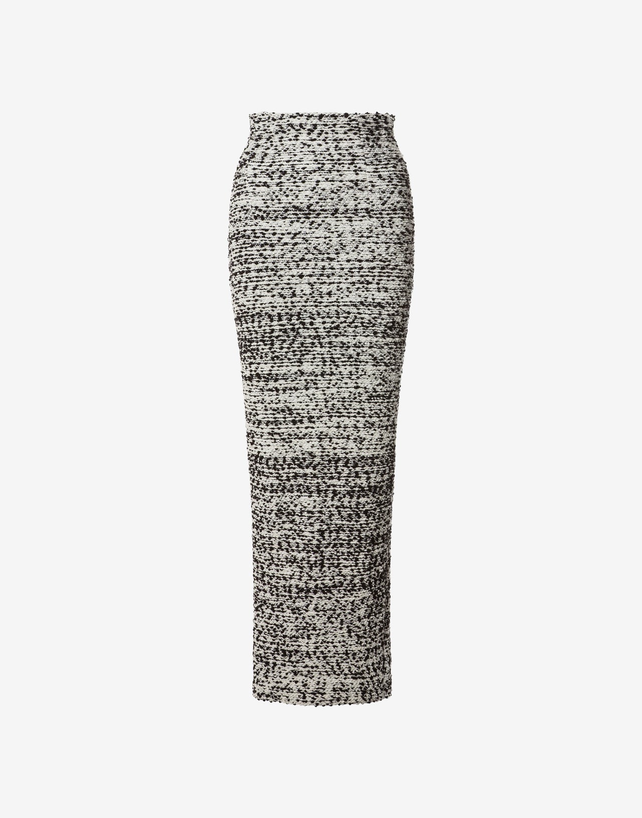 Gonna lunga in maglia di lana bouclé Grigio Alberta Ferretti Boutique Online 1