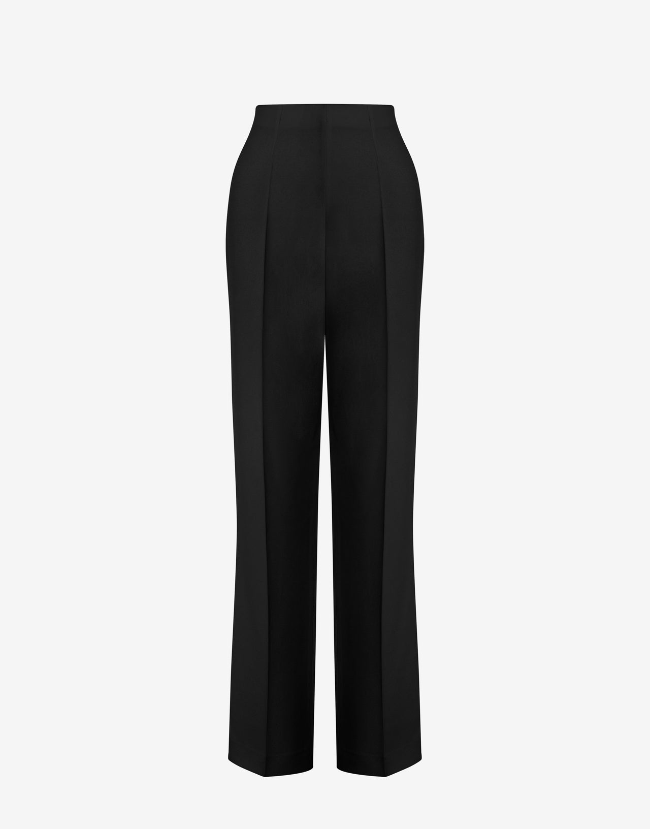 Pantaloni sartoriali in cady stretch Nero Alberta Ferretti Boutique Online 1