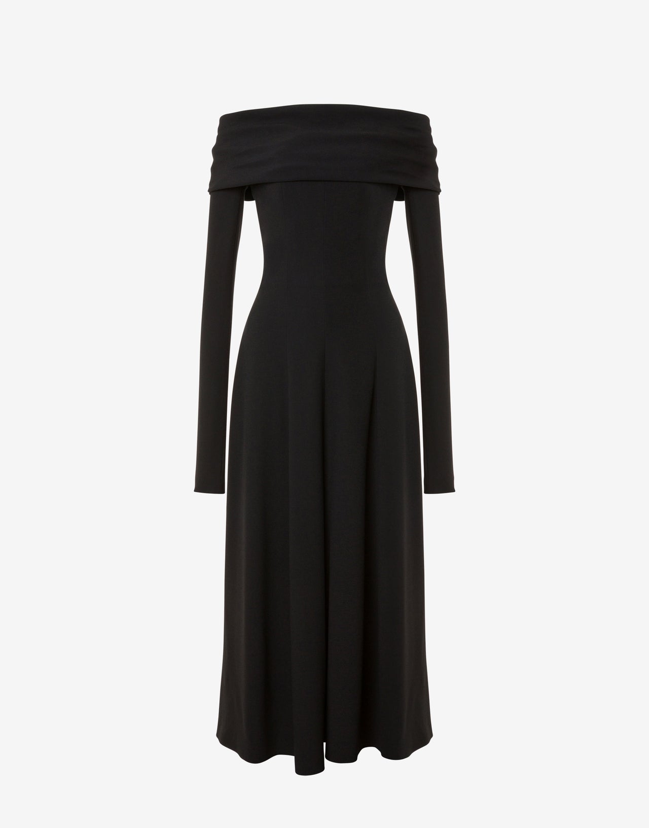 Off-the-shoulder evening dress Black Alberta Ferretti Boutique Online 4