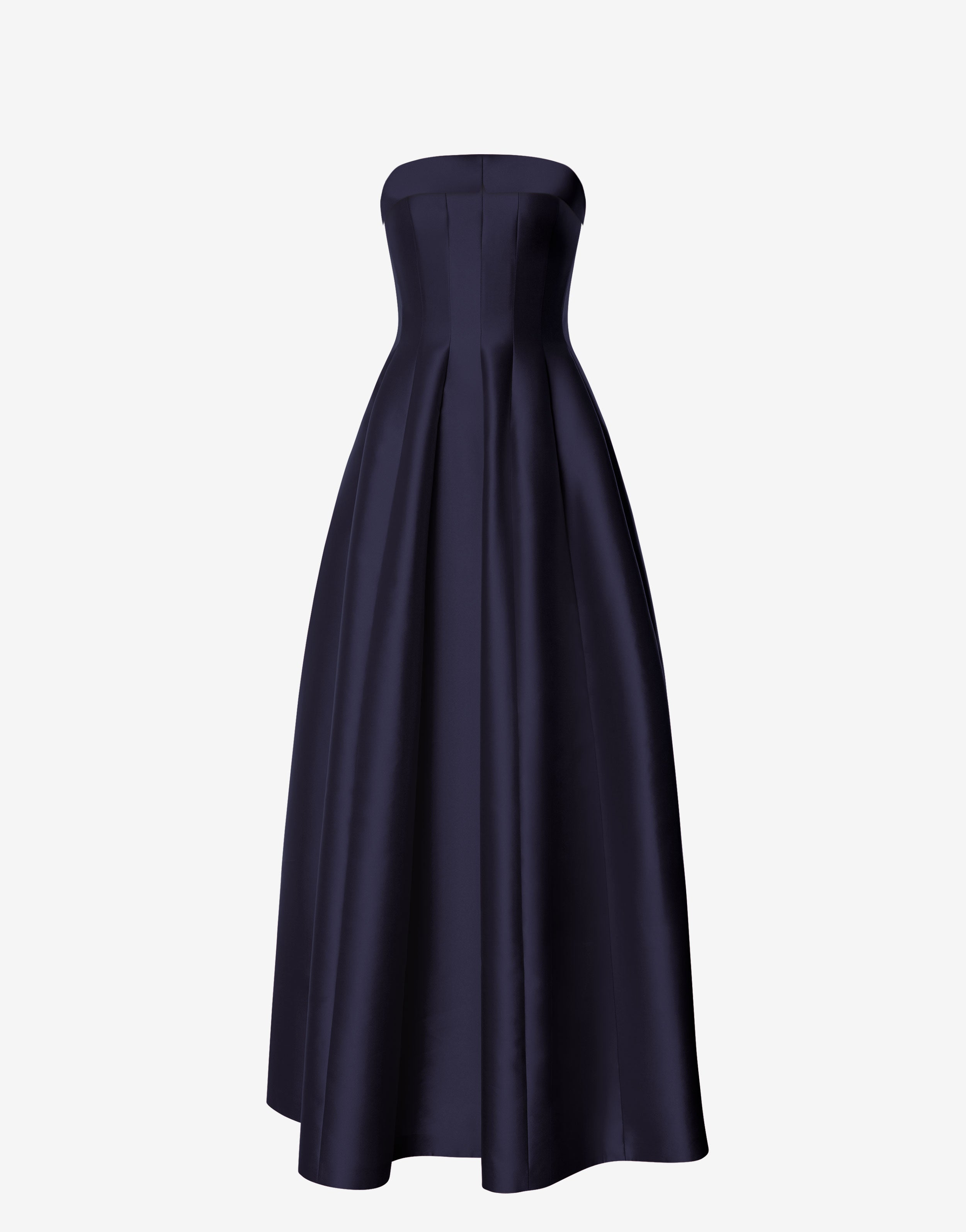 Sleeveless mikado evening dress | Alberta Ferretti