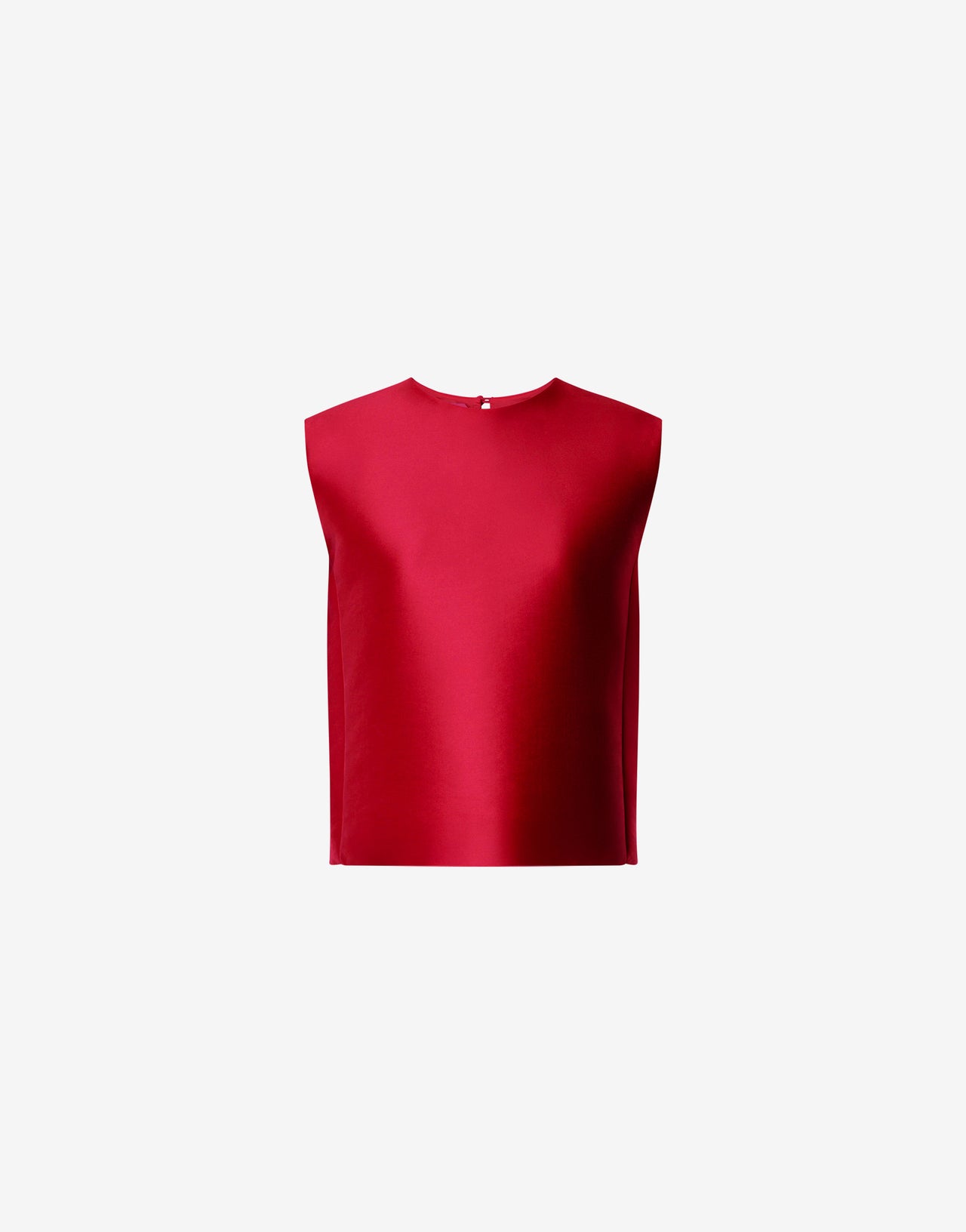 Mikado sleeveless tank top Red Alberta Ferretti Boutique Online 1