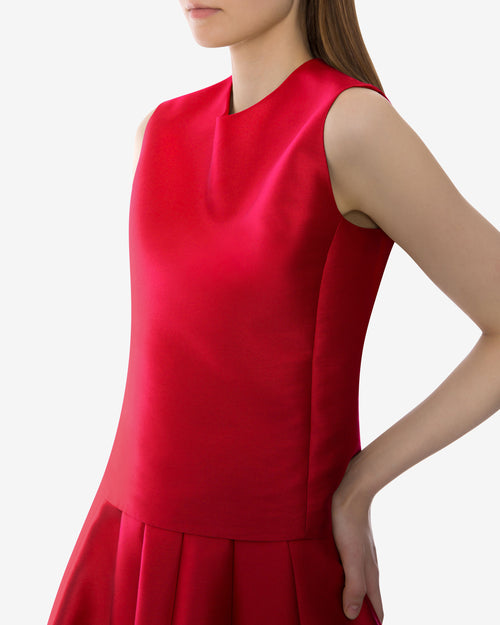 Mikado sleeveless tank top