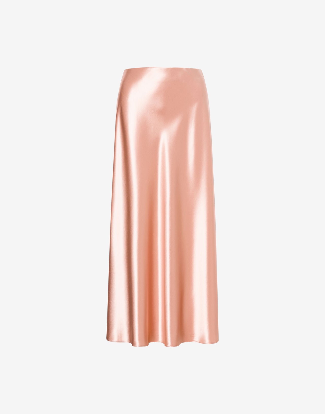 Jupe longue en satin brillant Alberta Ferretti FR