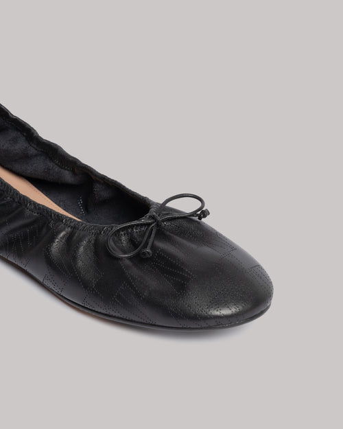Soft leather ballet shoes