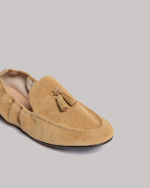 Soft leather loafers