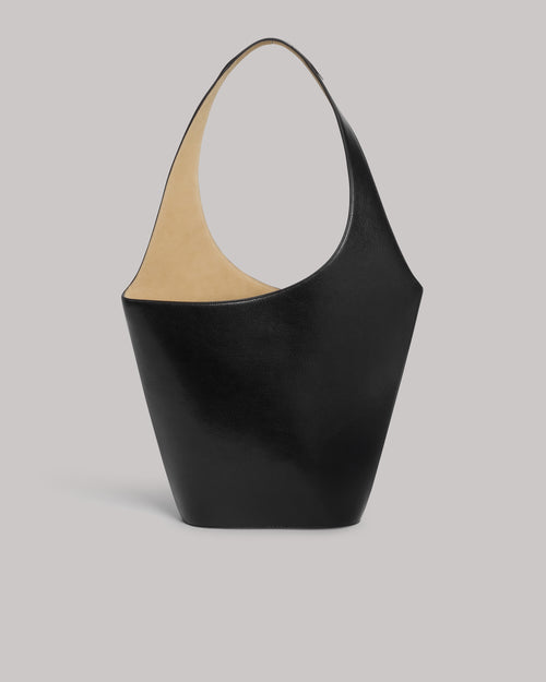 Borsa scultorea in pelle  Nero Alberta Ferretti Boutique Online 0