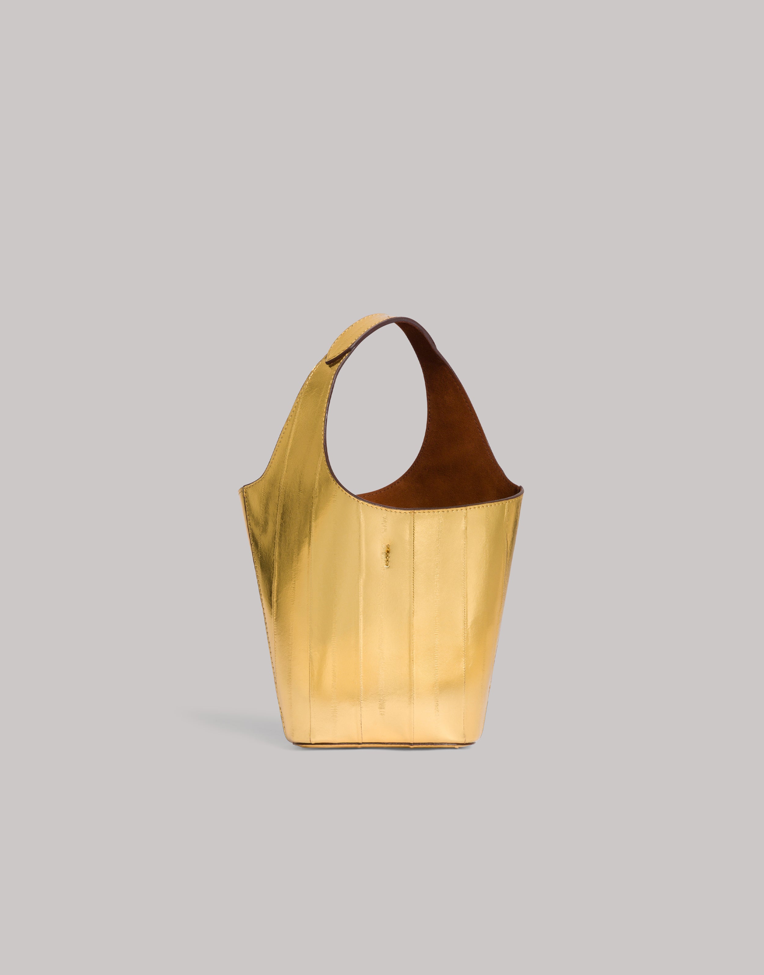 Eel Leather Bucket Bag | Alberta Ferretti