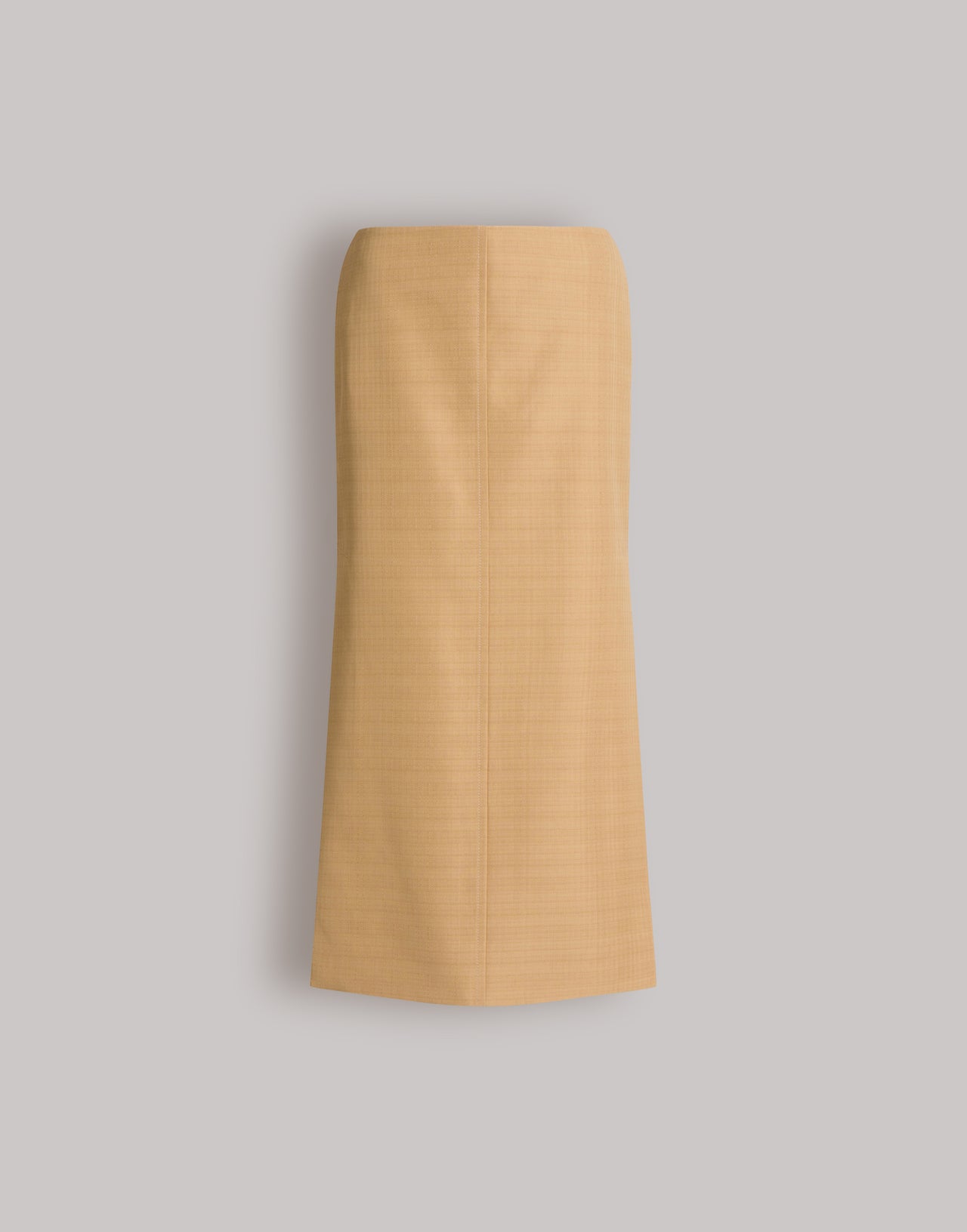 Midi skirt with slit Beige Alberta Ferretti Boutique Online 1