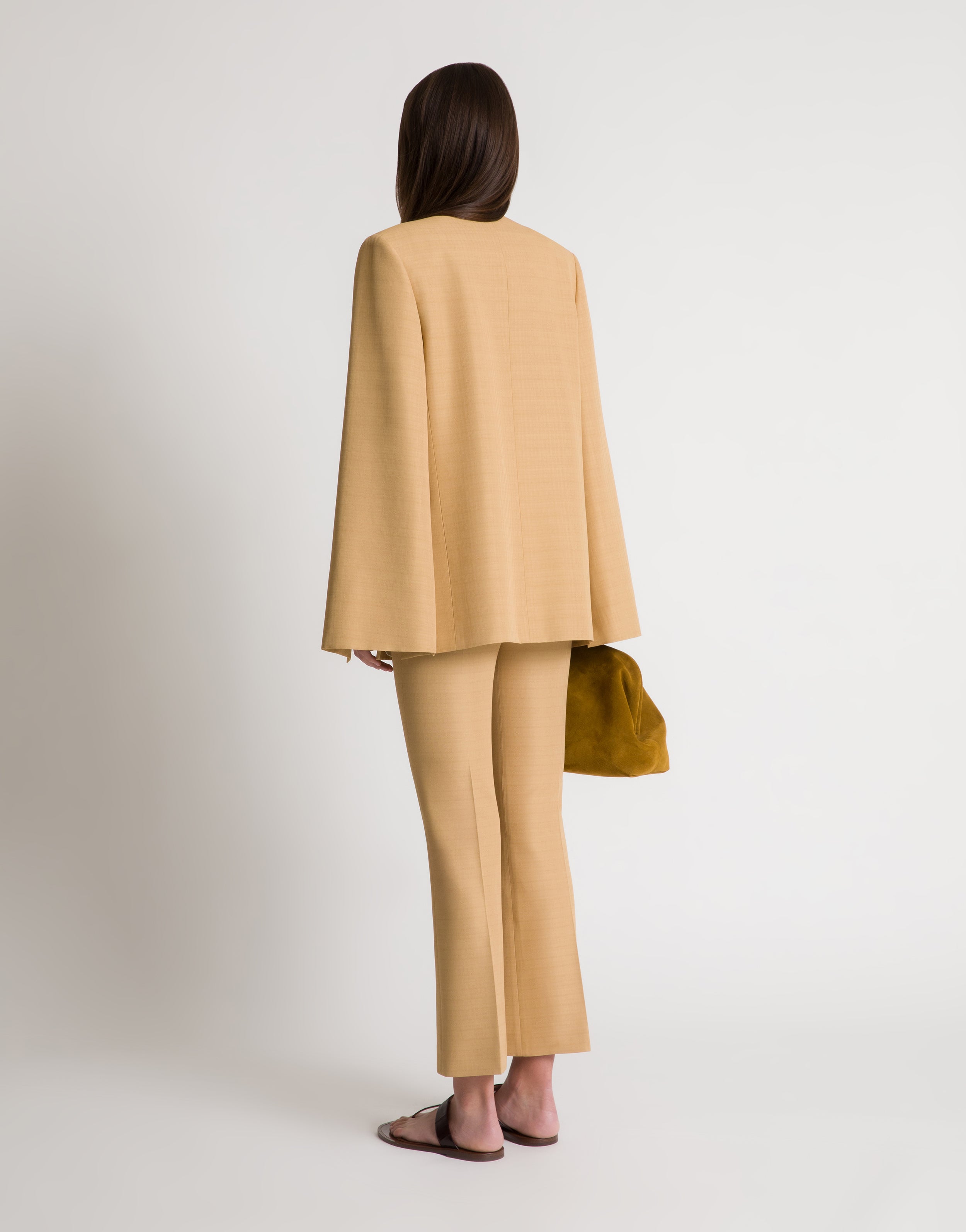 Straight ankle-length pants | Alberta Ferretti