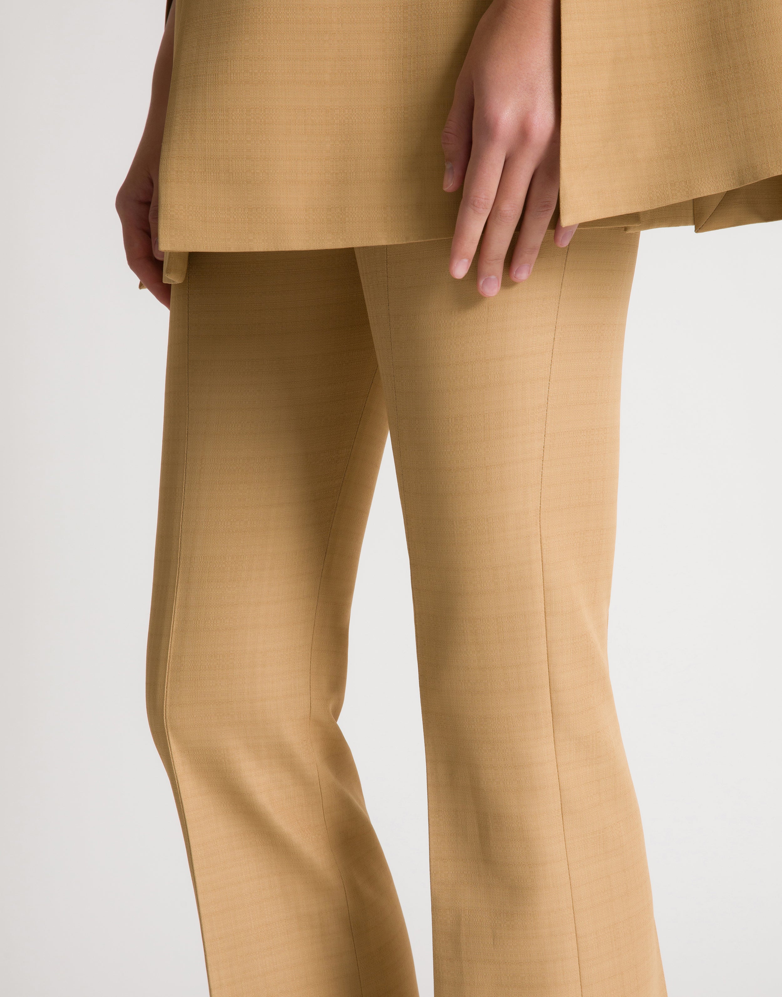 Straight ankle-length pants | Alberta Ferretti