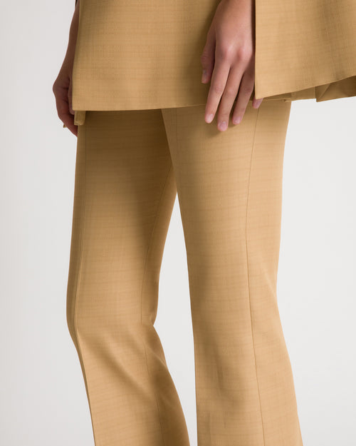 Straight ankle-length pants