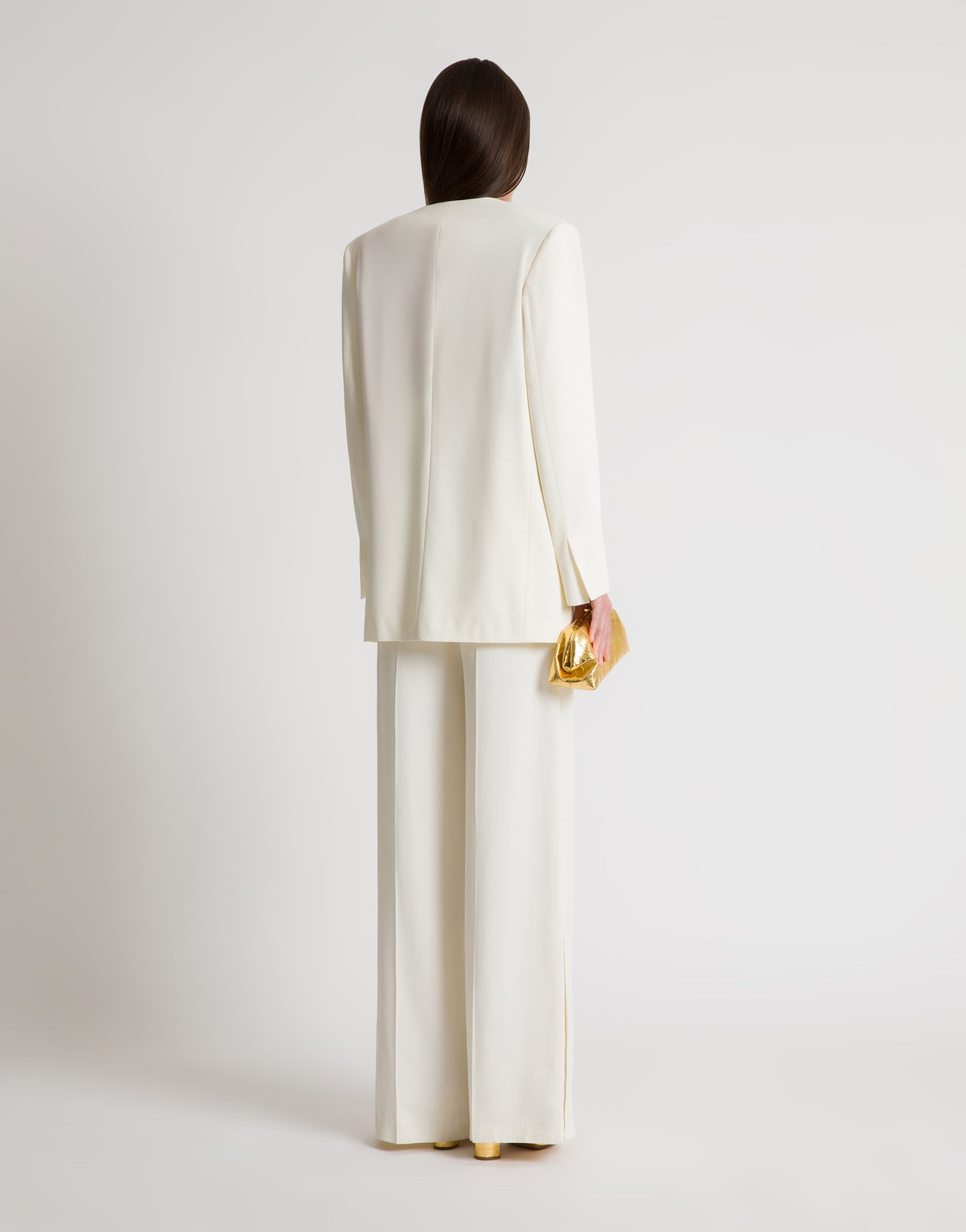Wide-leg trousers 白色 Alberta Ferretti Boutique Online 2