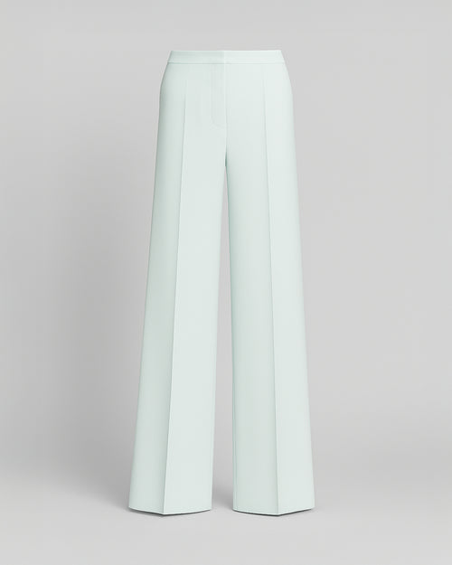 Wide-leg trousers Light blue Alberta Ferretti Boutique Online 0