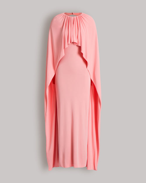 Abito lungo in jersey  con cut out sulla schiena Rosa Alberta Ferretti Boutique Online 0