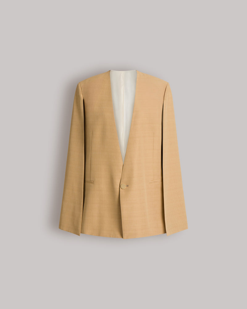 Giacca con maniche aperte  Beige Alberta Ferretti Boutique Online 0