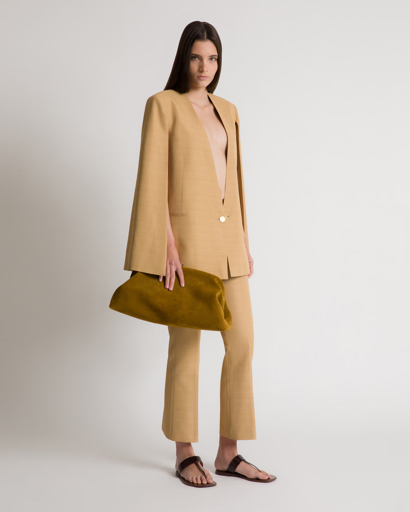 Giacca con maniche aperte  Beige Alberta Ferretti Boutique Online 1
