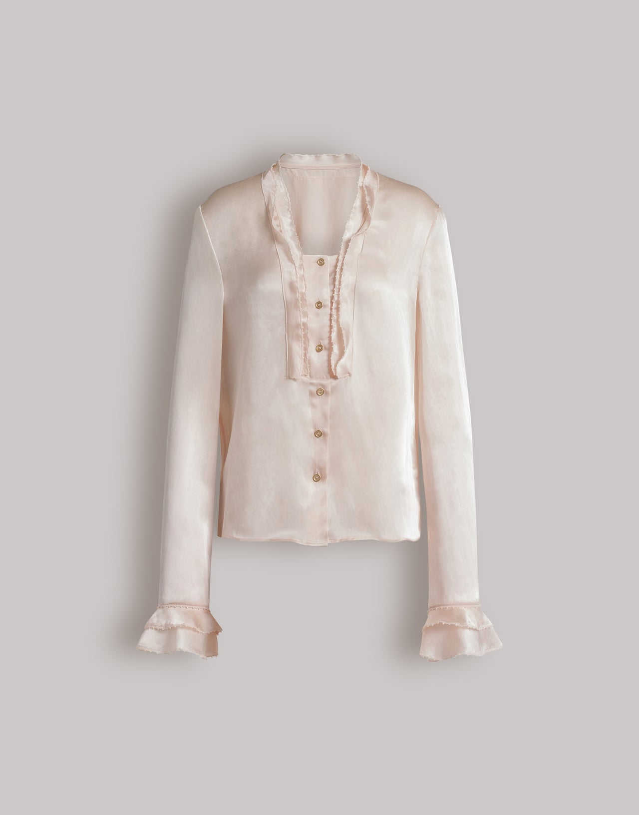 Silk and satin blouse Pink Alberta Ferretti Boutique Online 1