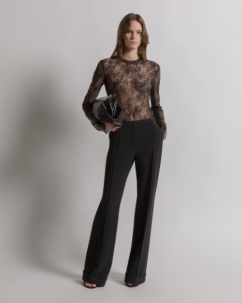 Cady dress trousers Black Alberta Ferretti Boutique Online 0