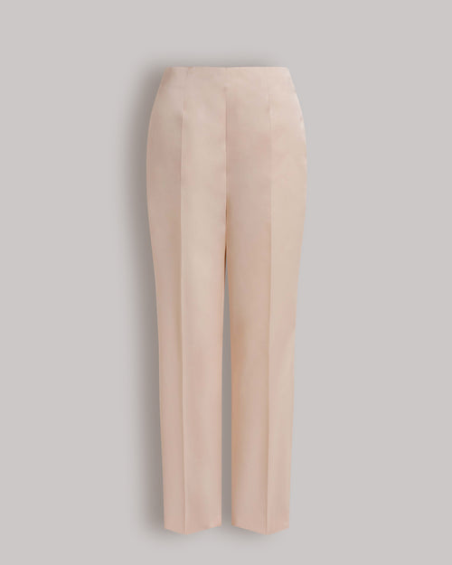 Pantaloni da abito in organza di seta
