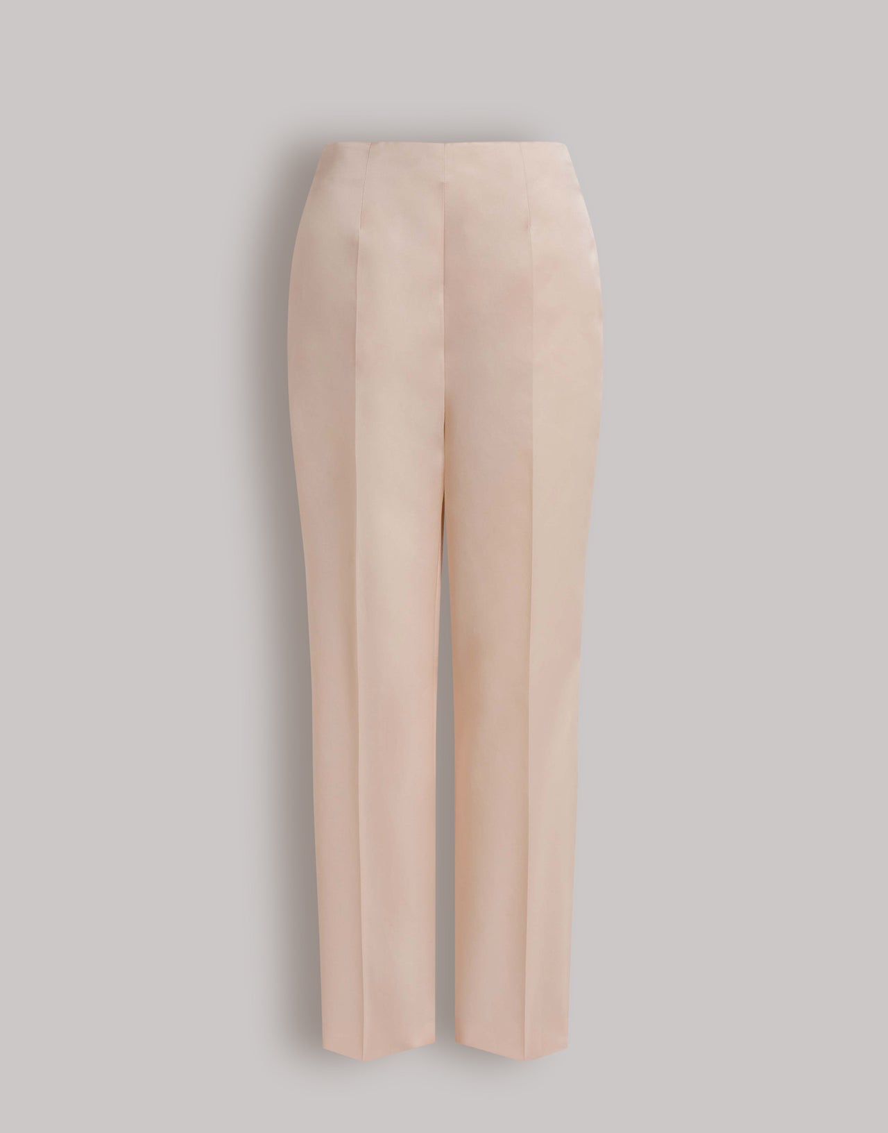 pink dress trousers Silk organza dress trousers