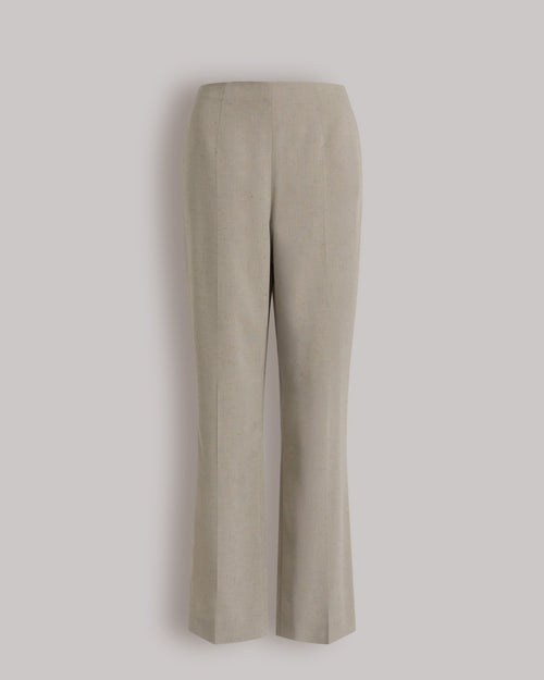 Pantalon de costume en tweed Beige Alberta Ferretti Boutique Online 0