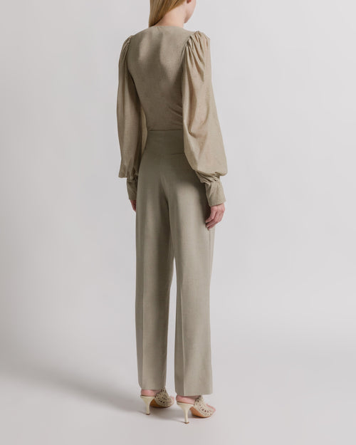 Pantalon de costume en tweed