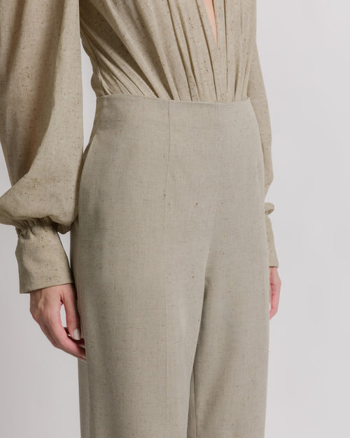 Pantalon de costume en tweed