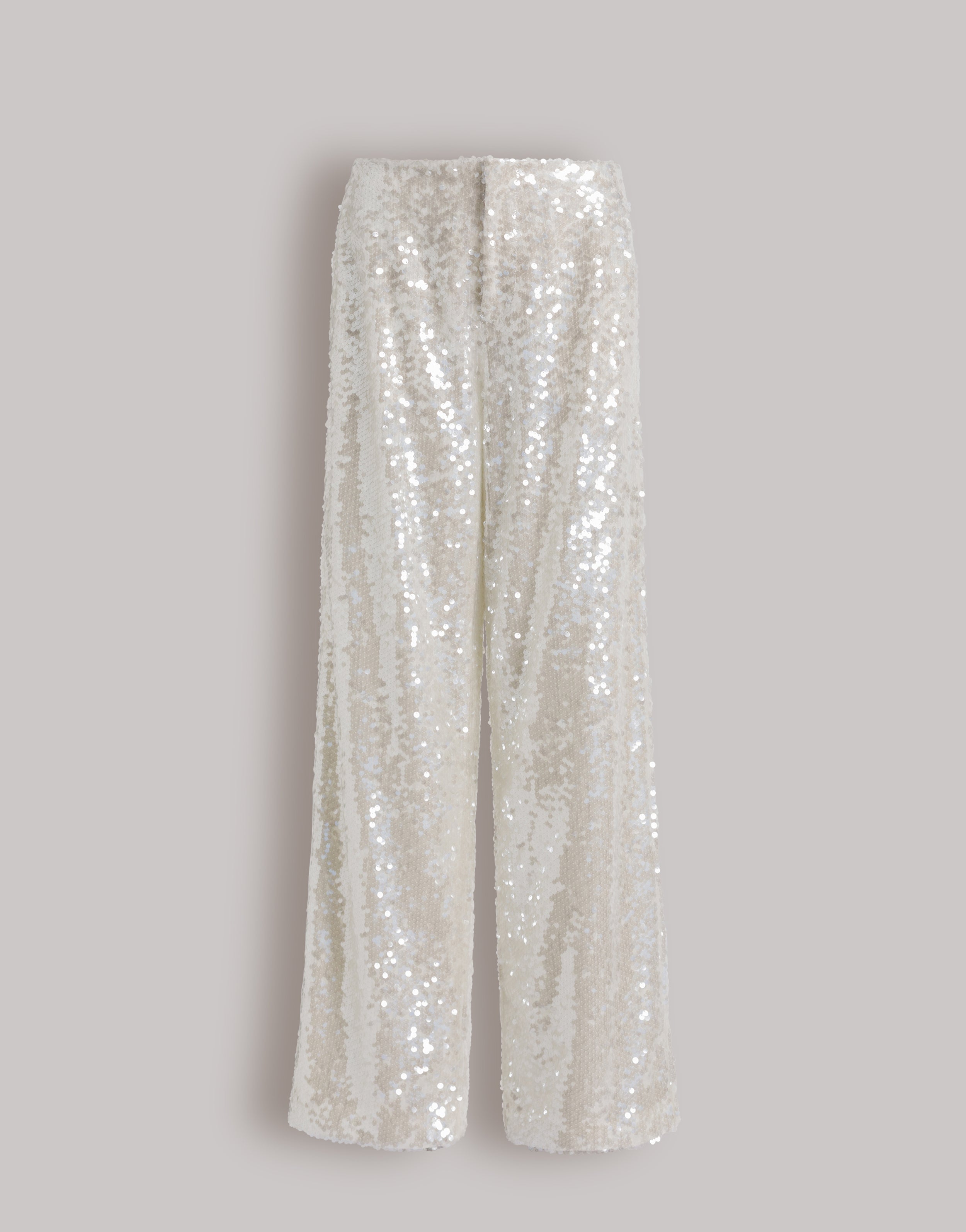 Wide-leg trousers with sequins | Alberta Ferretti