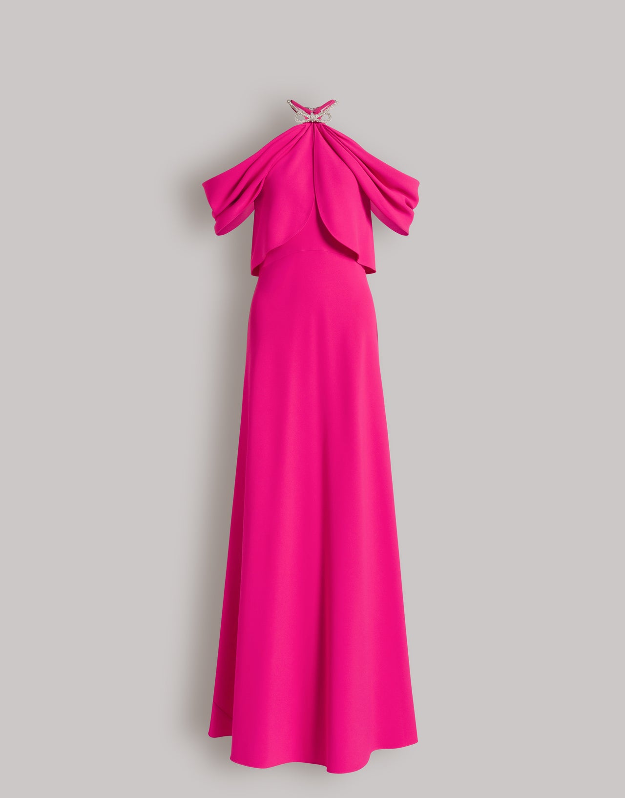 Cady Abendkleid mit Schleife 粉红色 Alberta Ferretti Boutique Online 1