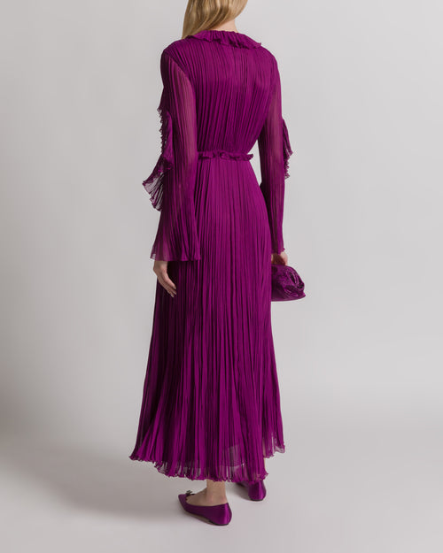 Abito da sera in creponne di seta