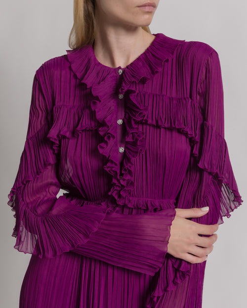 Abito da sera in creponne di seta