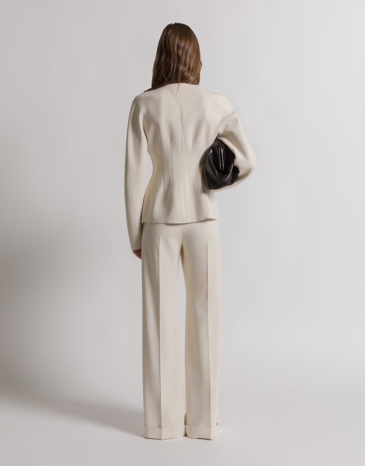 Elegant cady jacket 象牙 Alberta Ferretti Boutique Online 2