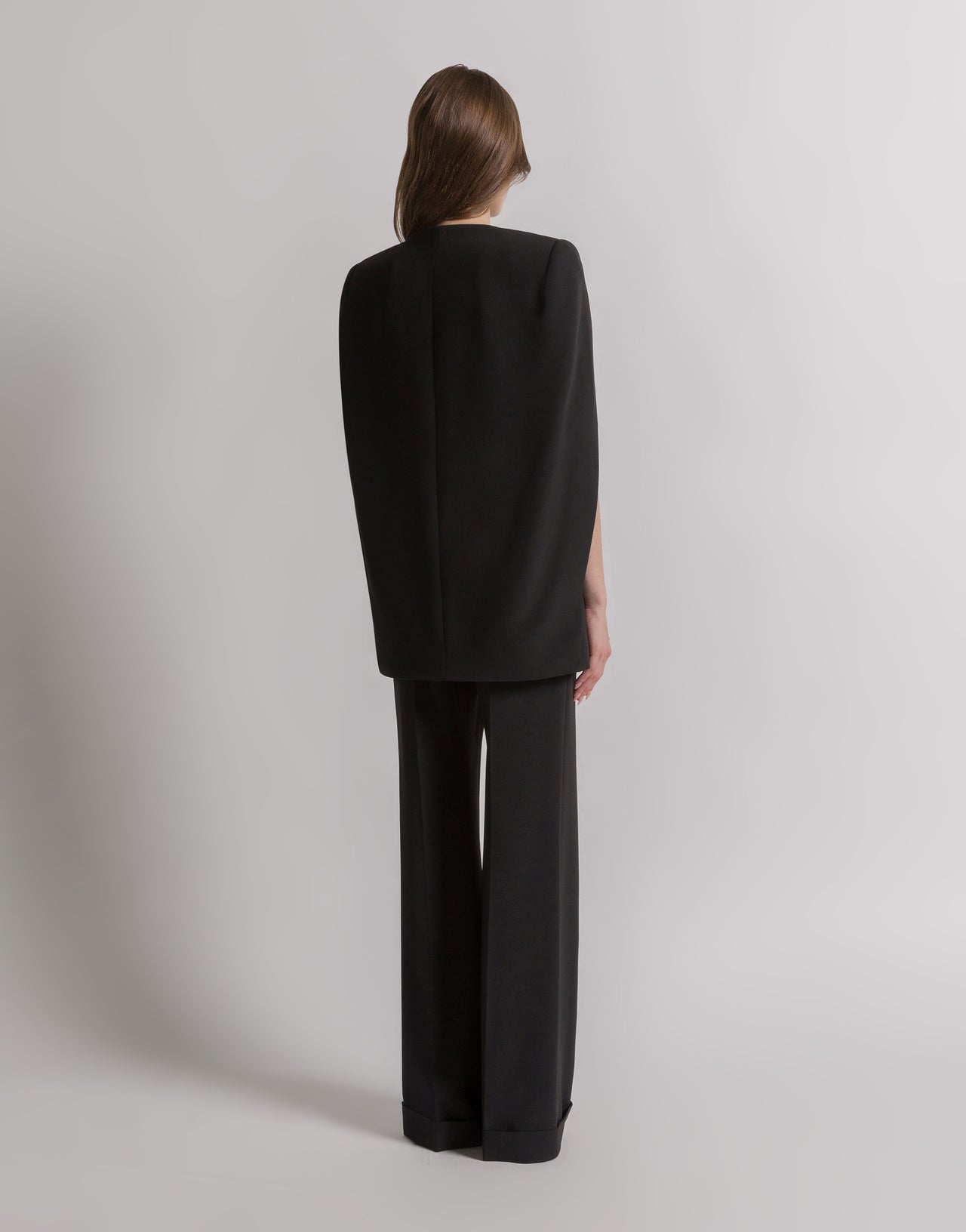 Cady jacket with cape sleeves Black Alberta Ferretti Boutique Online 2