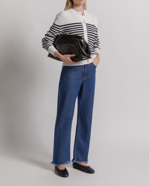 Striped cardigan 蓝色 Alberta Ferretti Boutique Online 1