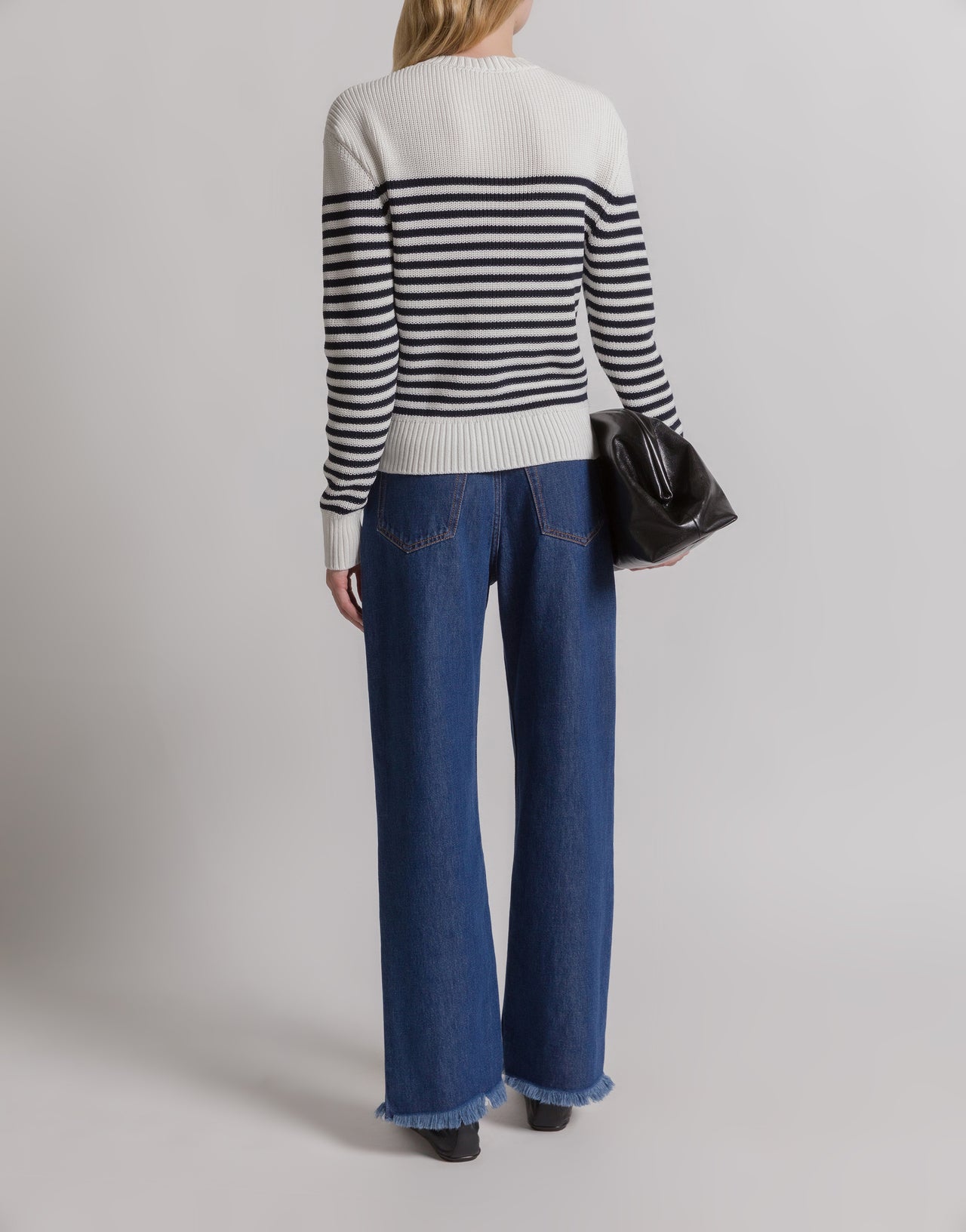 Striped cardigan 蓝色 Alberta Ferretti Boutique Online 3