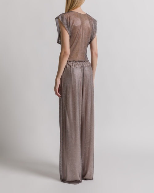 Micro-rhinestone top