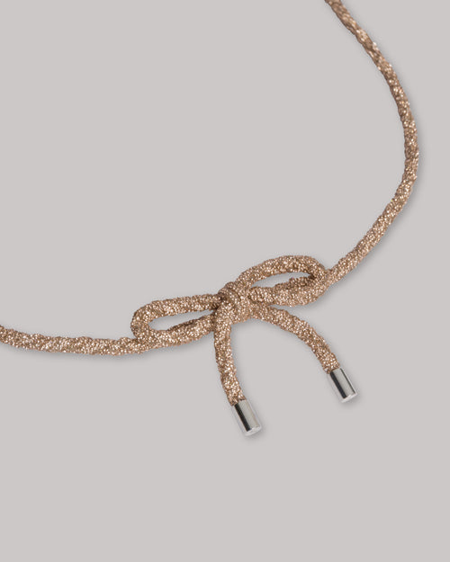 Belt with rhinestone bow