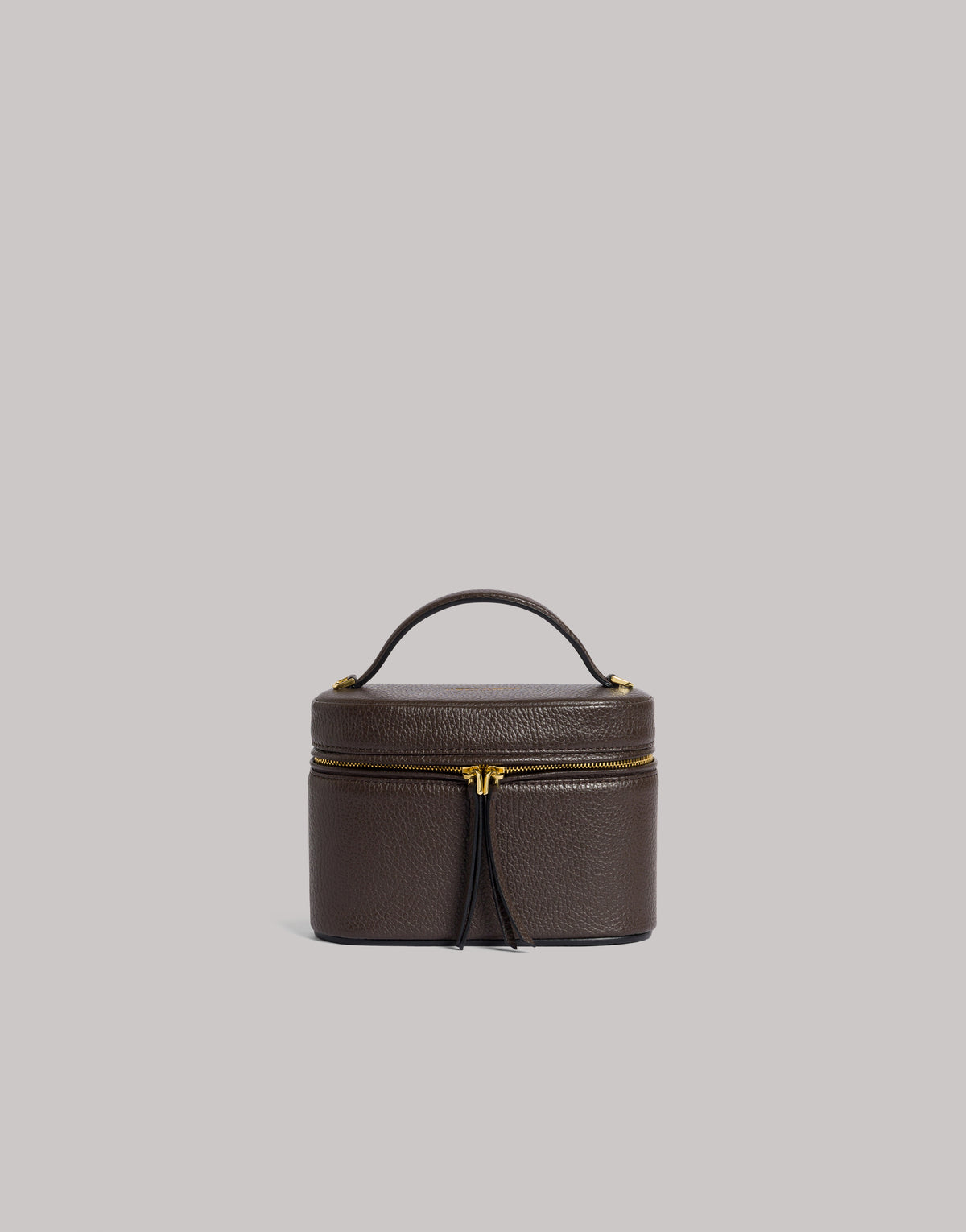 Mini leather vanity bag Brown Alberta Ferretti Boutique Online 1