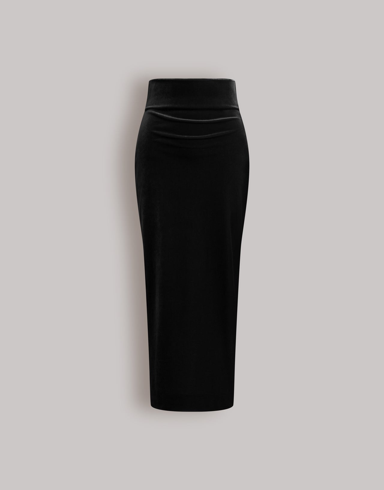 Midirock aus Samt 黑色 Alberta Ferretti Boutique Online 1