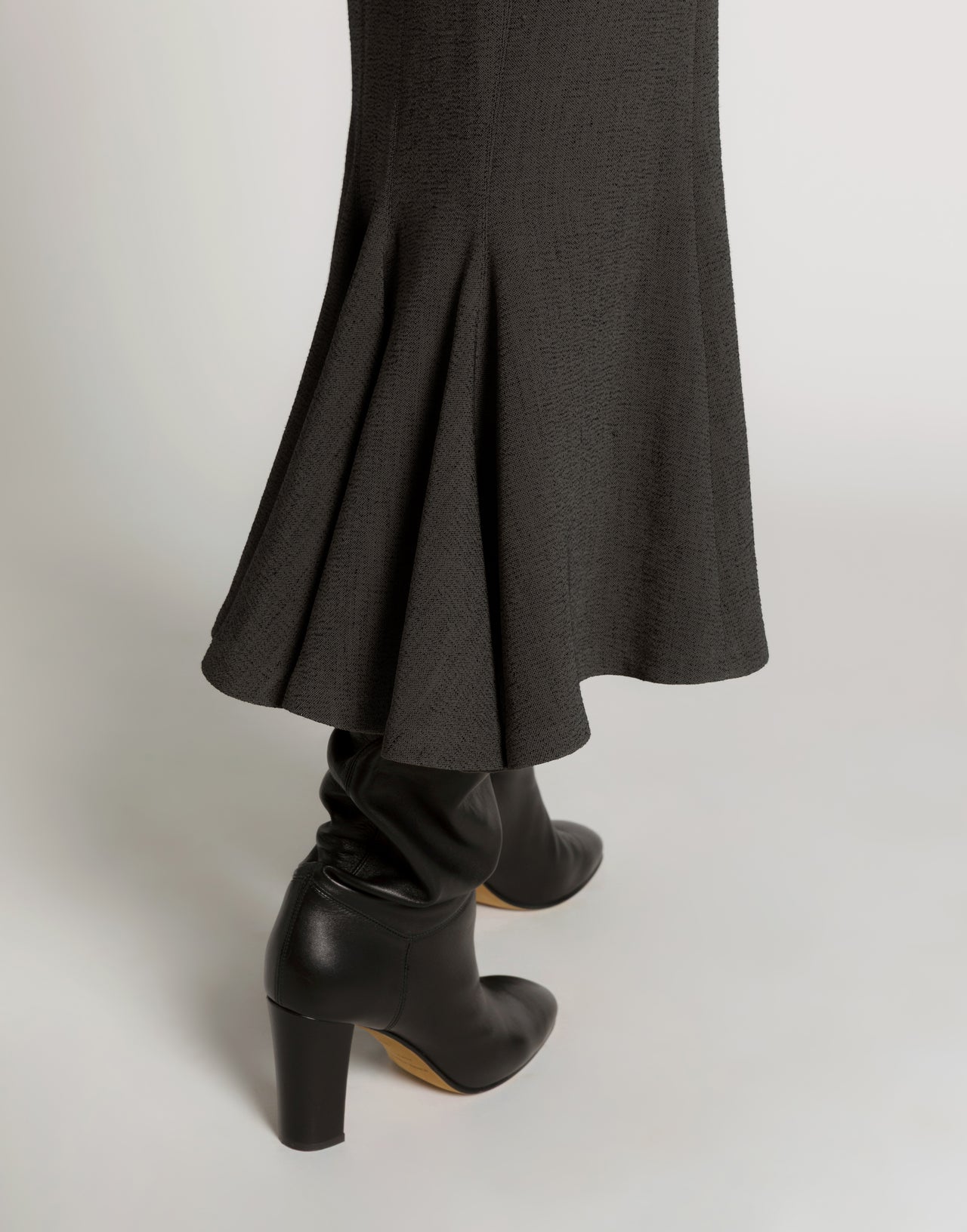 Flared midi skirt グレイ Alberta Ferretti Boutique Online 4